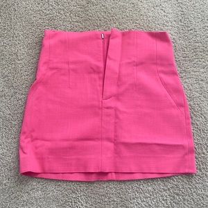 NWT Zara Shirt Hot Pink Size Small